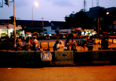 Pasar Senen by night